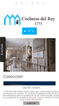 Mobile Screenshot of cocherasdelrey.com